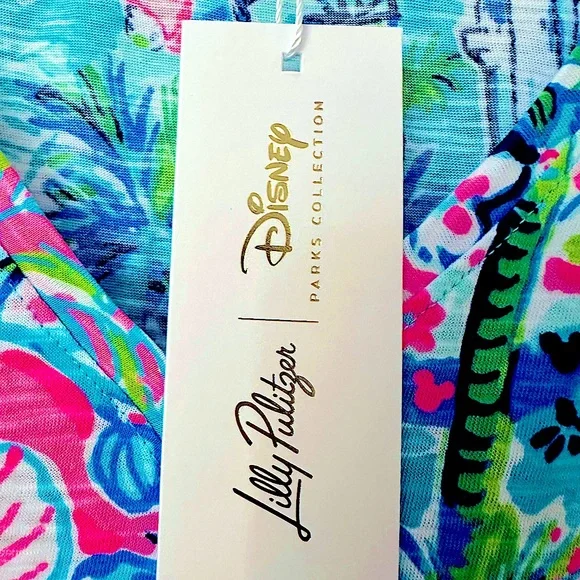 NWT Cinderella Lilly Pulitzer x Disney Parks Etta Tee Limited Edition Size Large - Picture 6 of 14